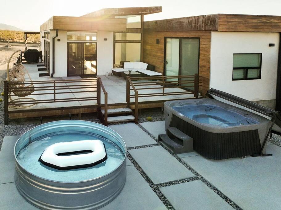 Panoramic Heaven - Luxury Designer Property W Spa Joshua Tree Extérieur photo