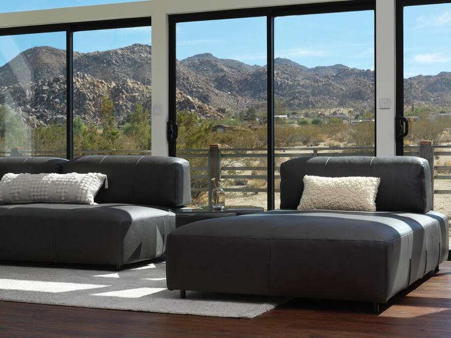 Panoramic Heaven - Luxury Designer Property W Spa Joshua Tree Extérieur photo