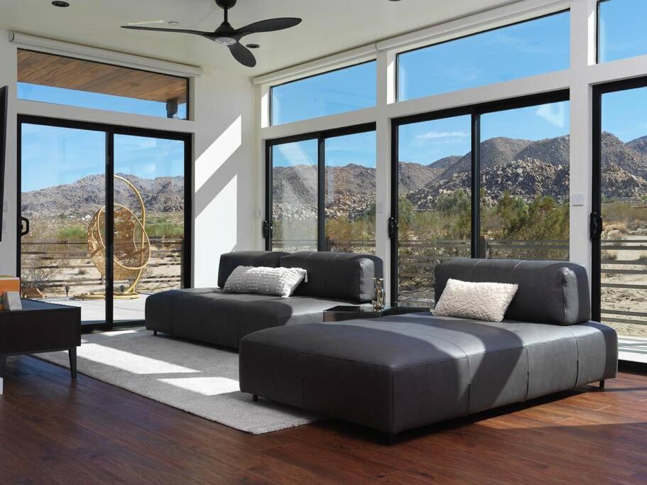 Panoramic Heaven - Luxury Designer Property W Spa Joshua Tree Extérieur photo